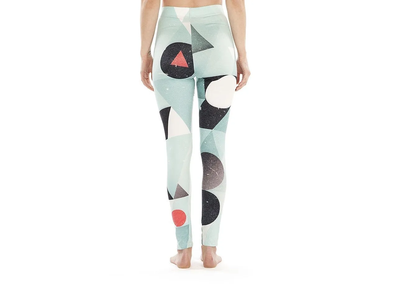 Abstract Pattern Legging