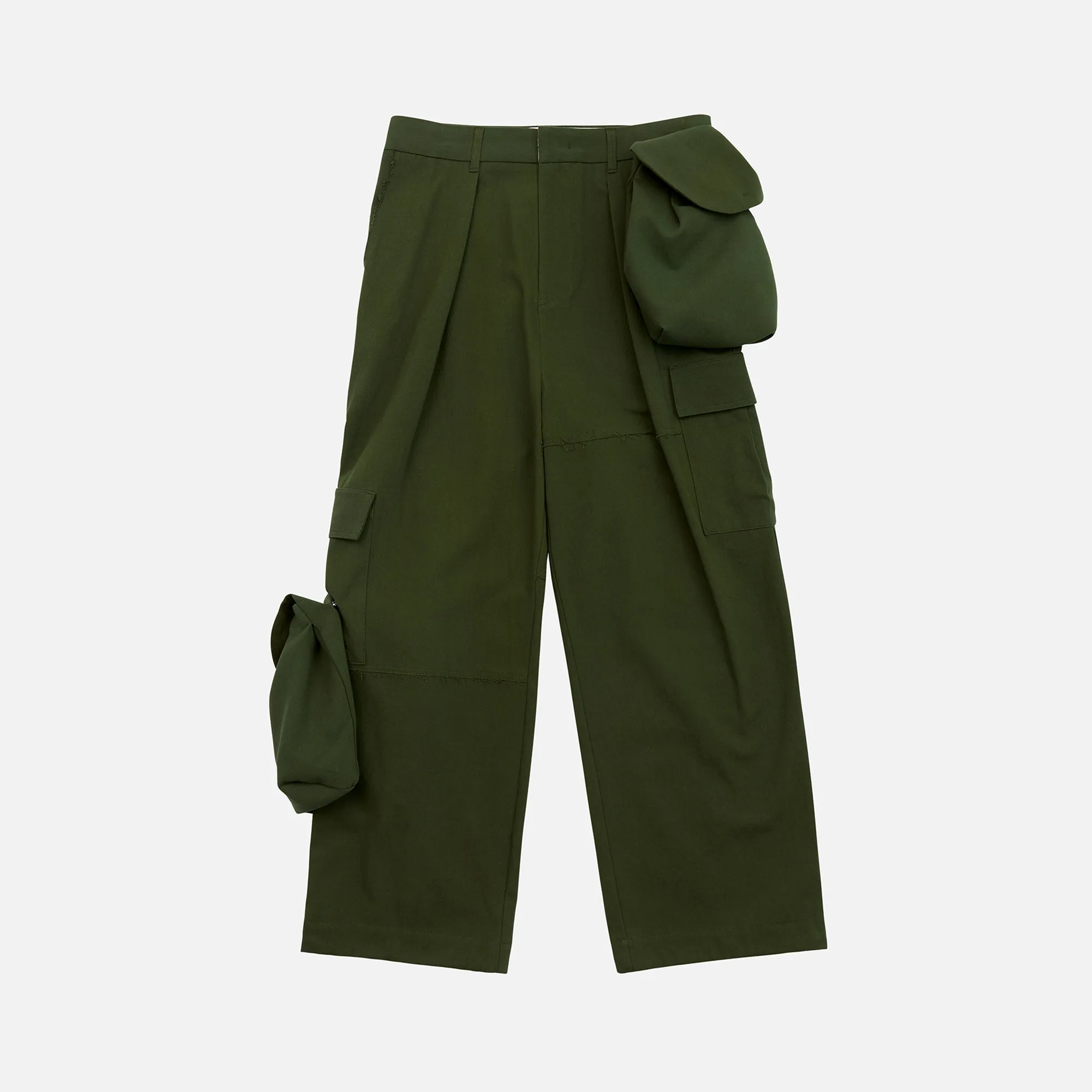 Ader Error Oversized Cargo Pant - Khaki