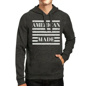 American Made Unisex Grey Hoodie Cute 4th Of July Design Hoodie