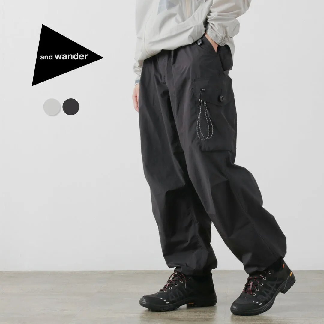 AND WANDER / Oversized Cargo Pants