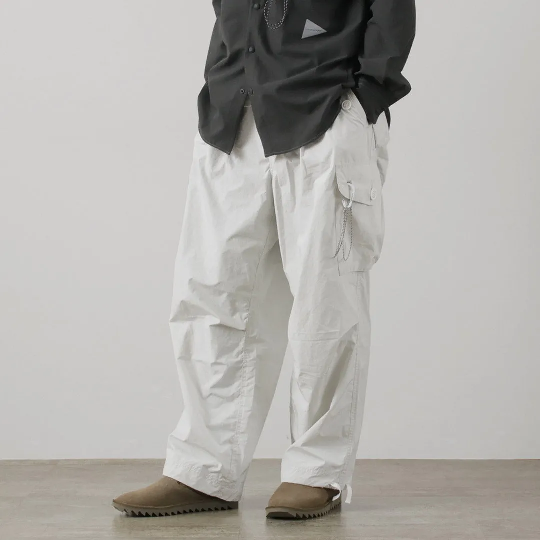 AND WANDER / Oversized Cargo Pants