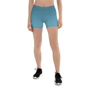 Arctic Sky Ombre Low Waist Shorts