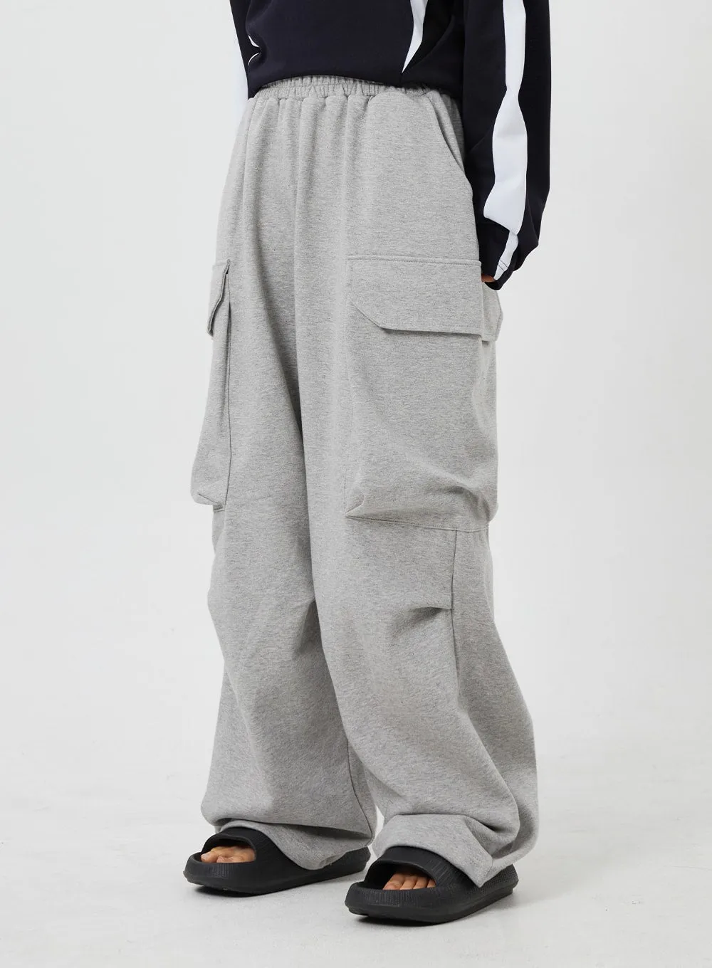 Baggy Cargo Track Pants Unisex CF327