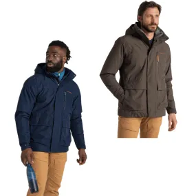 Craghoppers Mens National Trust Padley Waterproof Hooded Jacket