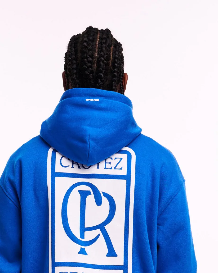 CROYEZ INITIAL HOODIE - COBALT BLUE