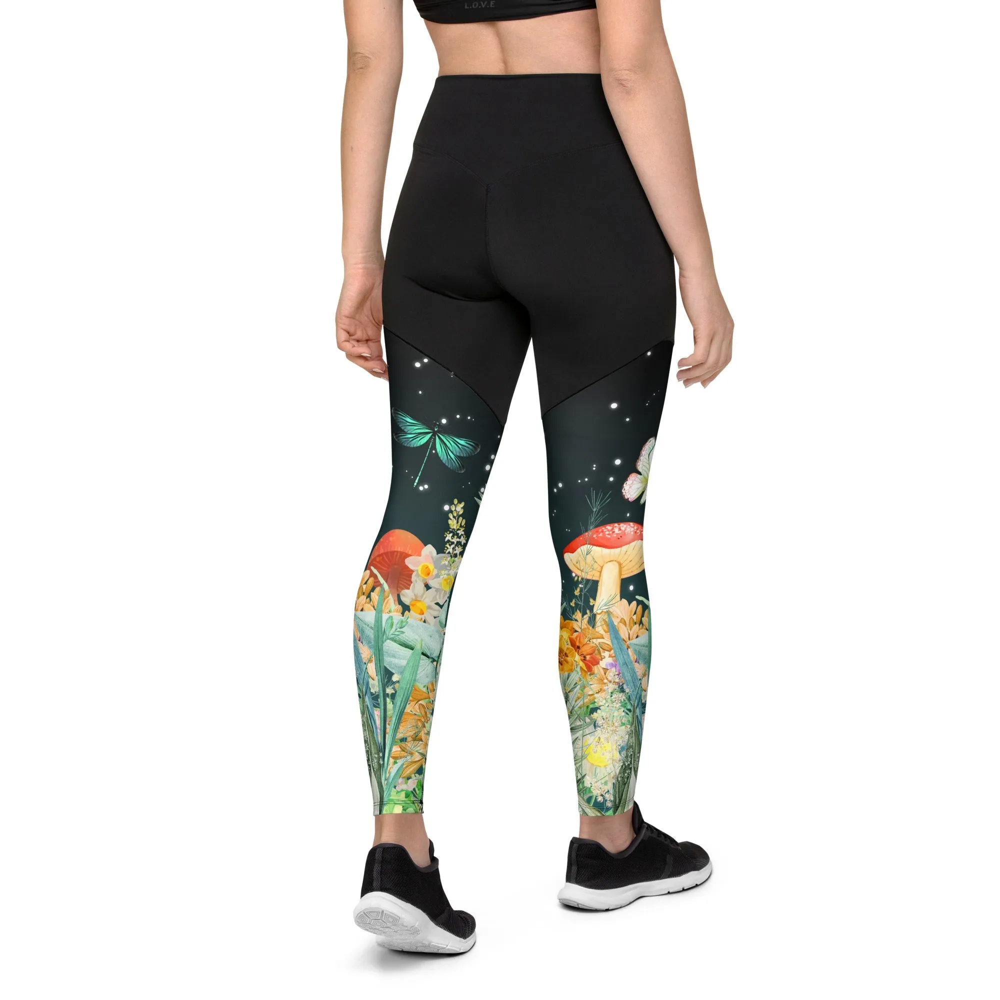 Enchanted Forest Compression Leggings