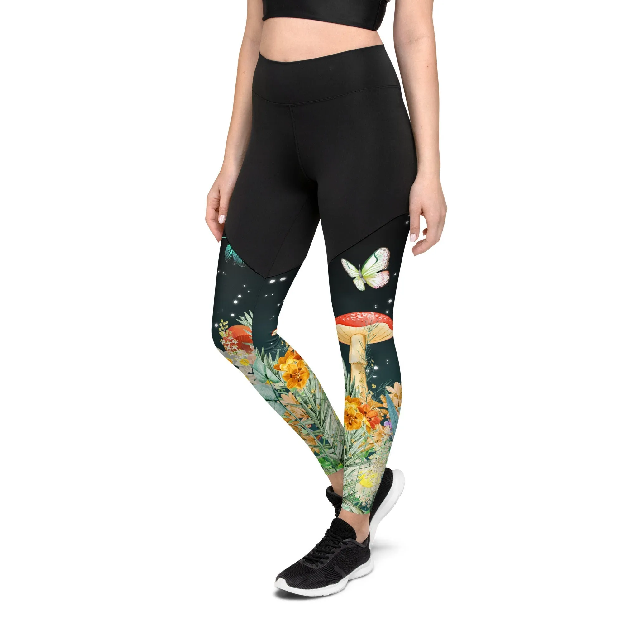 Enchanted Forest Compression Leggings