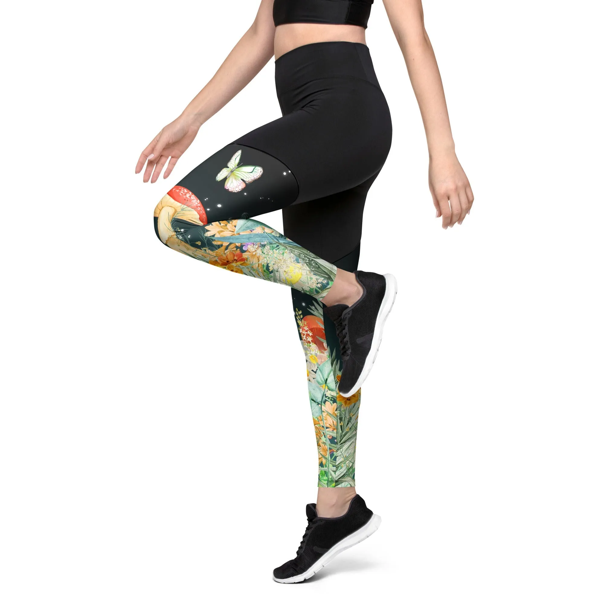 Enchanted Forest Compression Leggings