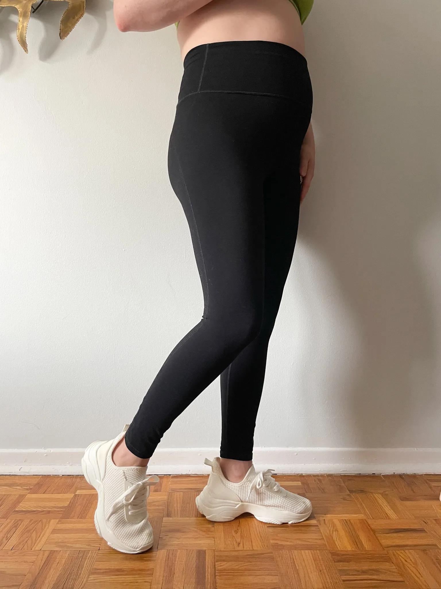 Fabletics Define PowerHold® Black High-Waisted Leggings - S/M