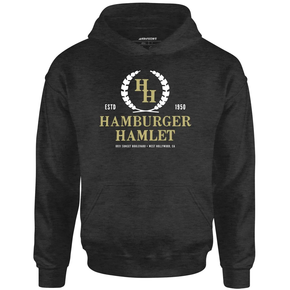 Hamburger Hamlet - West Hollywood, CA - Vintage Restaurant - Unisex Hoodie