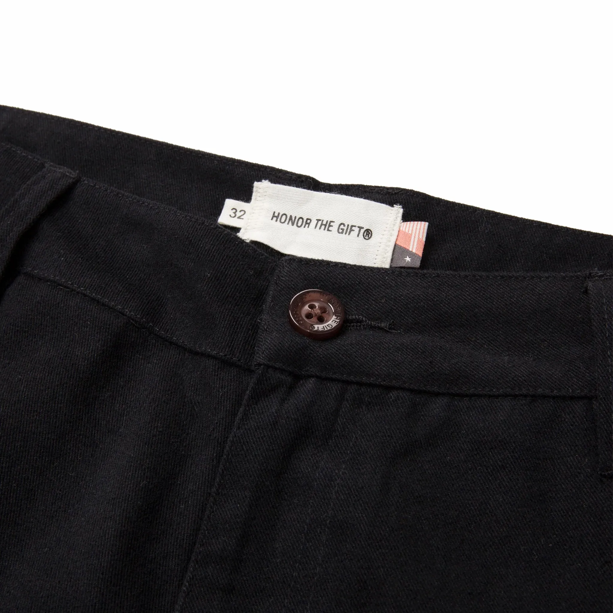 Honor The Gift Wide Leg Cargo Pant (Black)