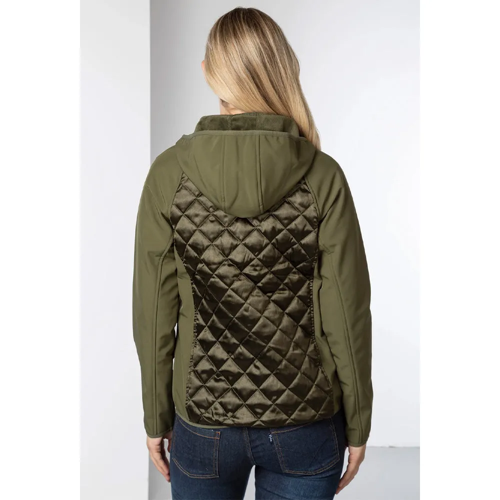 Ladies Quilted Hybrid Jackets