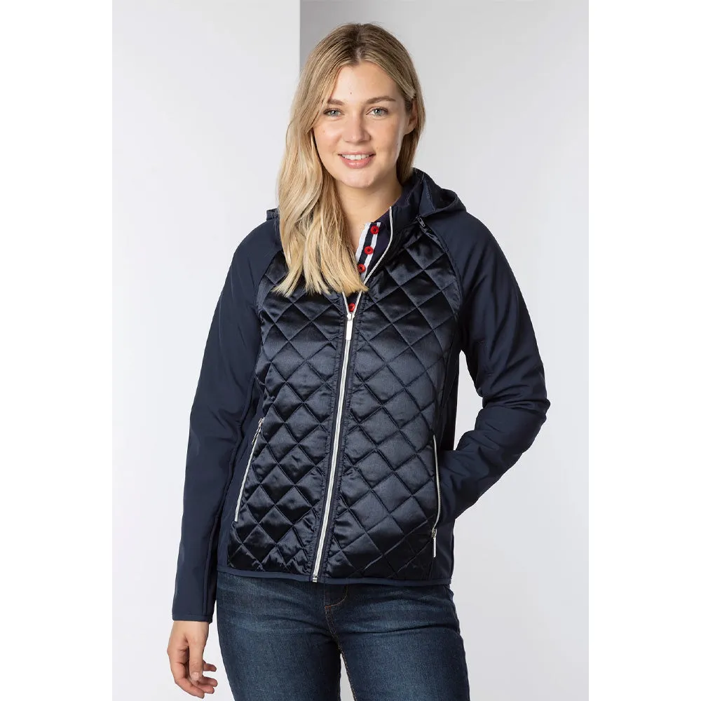 Ladies Quilted Hybrid Jackets