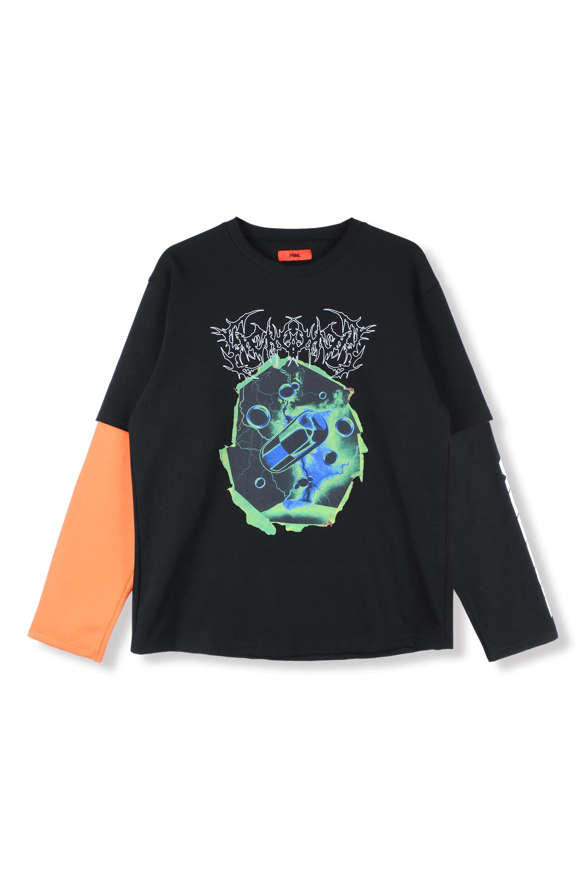 LAYERED PRINTED L/S T-SHIRTS