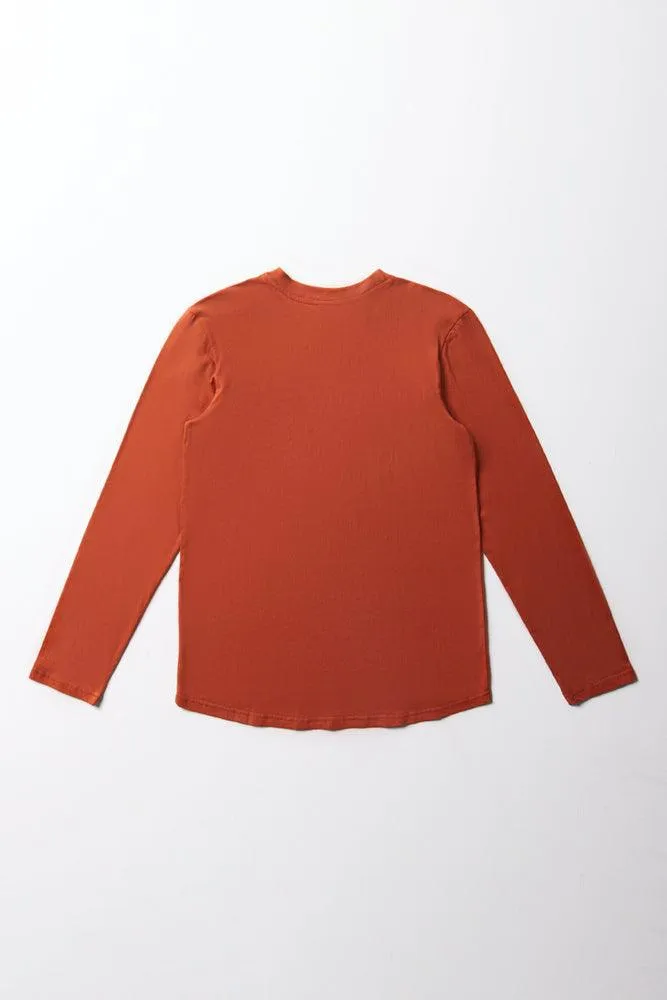 Long Sleeve T-Shirt Rust