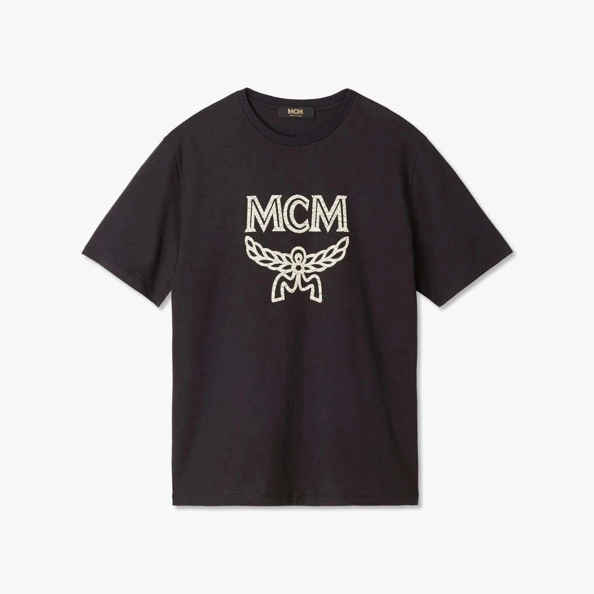 MCM Classic Logo T-Shirt in Organic Cotton