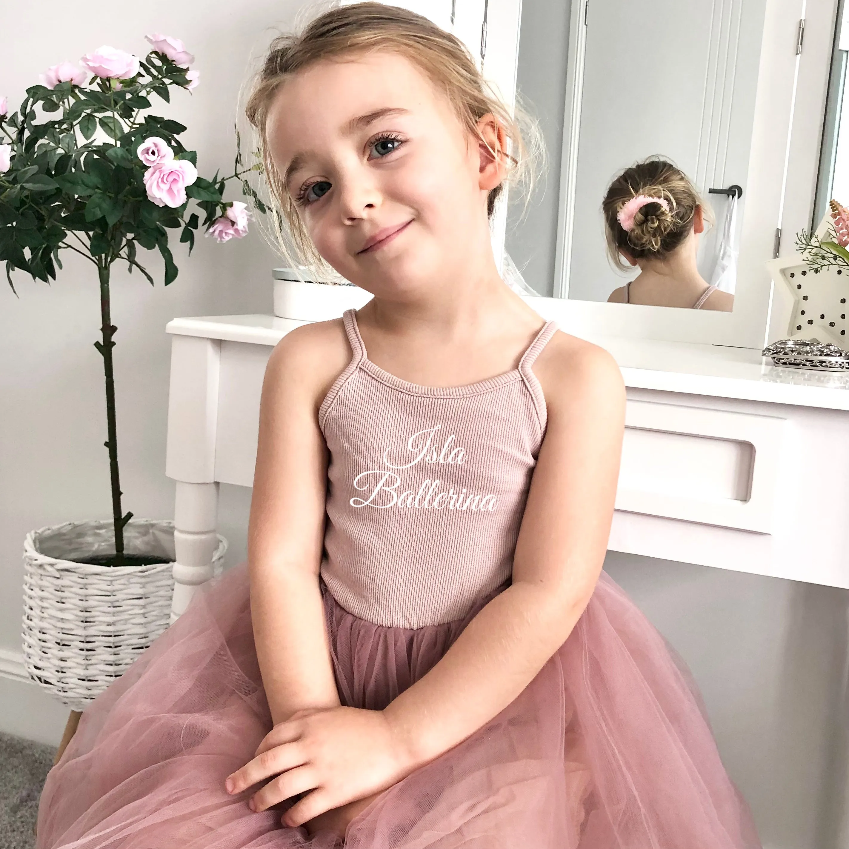 Personalised Tutu Dress Girl, Birthday Party Outfit, Ballet Toddler