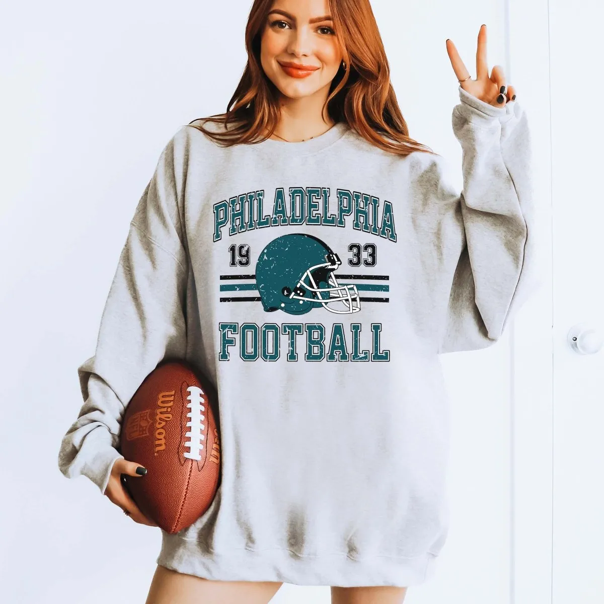 Philadelphia Football Graphic Sweatshirt