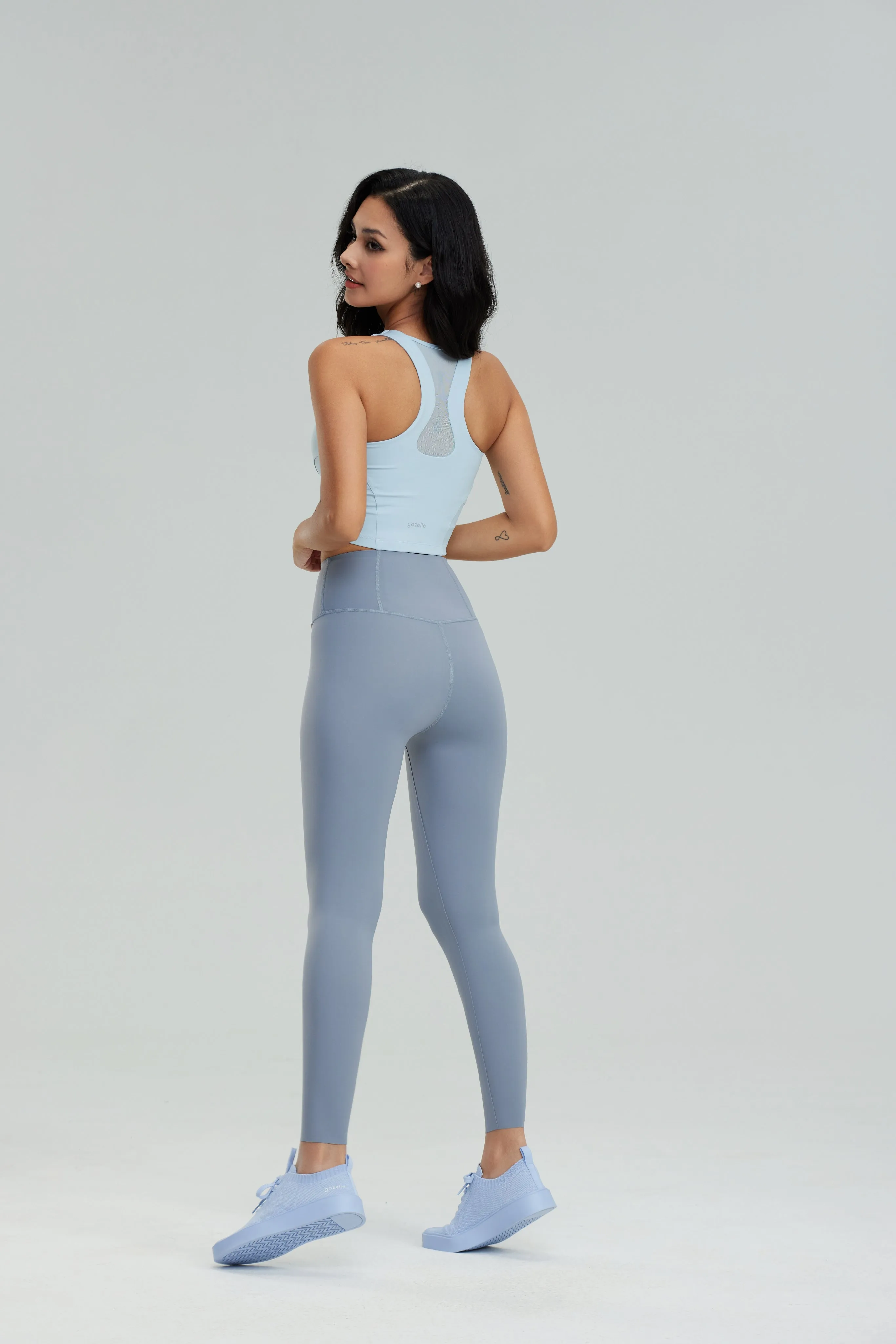 SilkySculpt Seamless Leggings - Arctic Grey