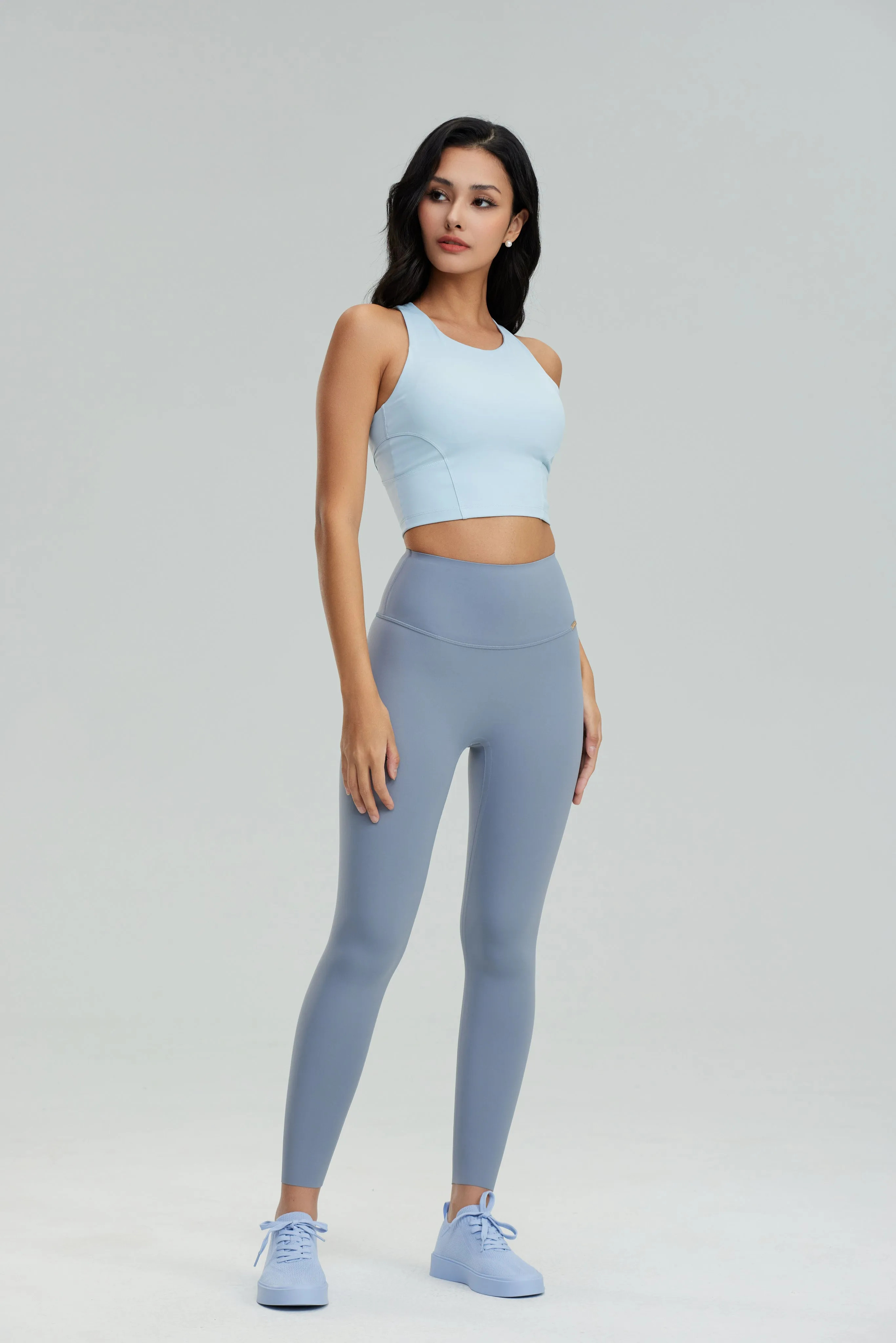 SilkySculpt Seamless Leggings - Arctic Grey