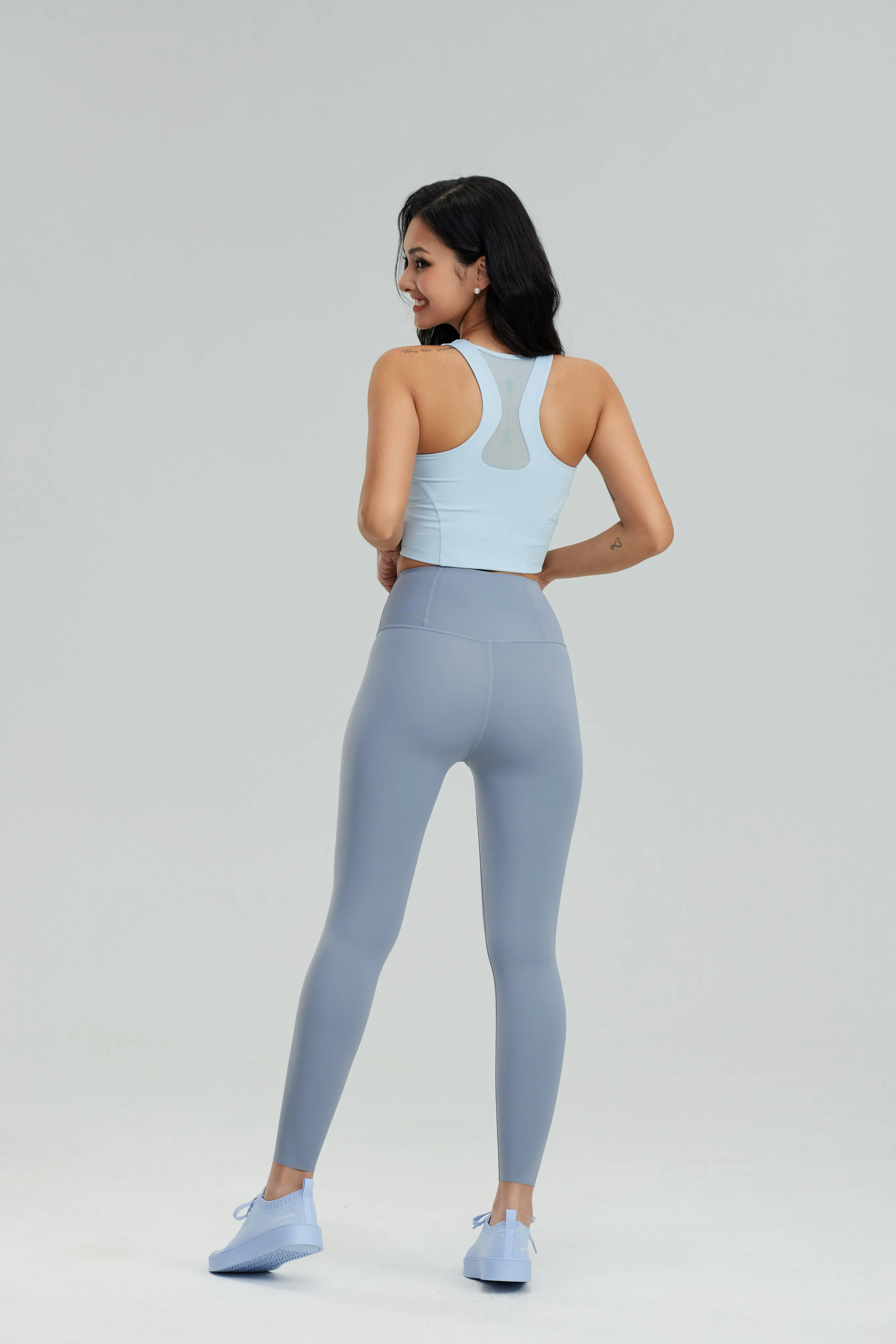 SilkySculpt Seamless Leggings - Arctic Grey