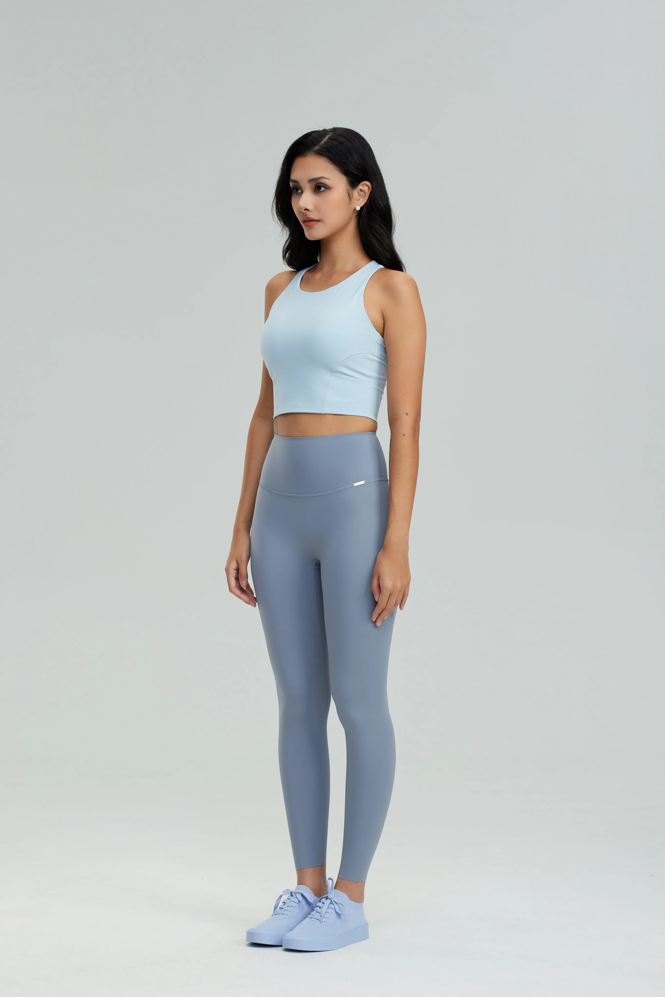 SilkySculpt Seamless Leggings - Arctic Grey