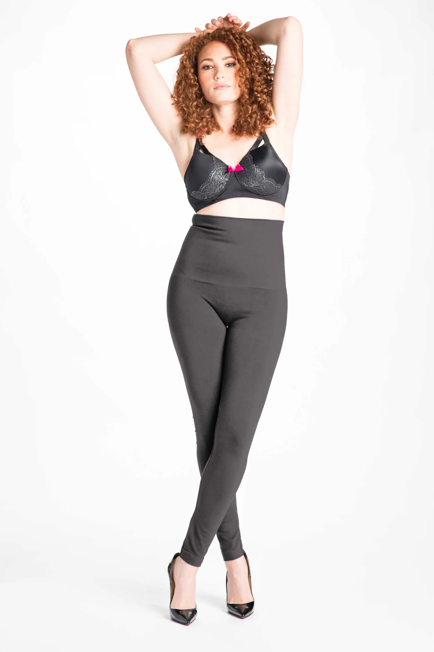 Snapback™ Postpartum Leggings - Charcoal Gray