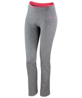 Sport Grey Marl/Hot Coral - Women's fitness trousers