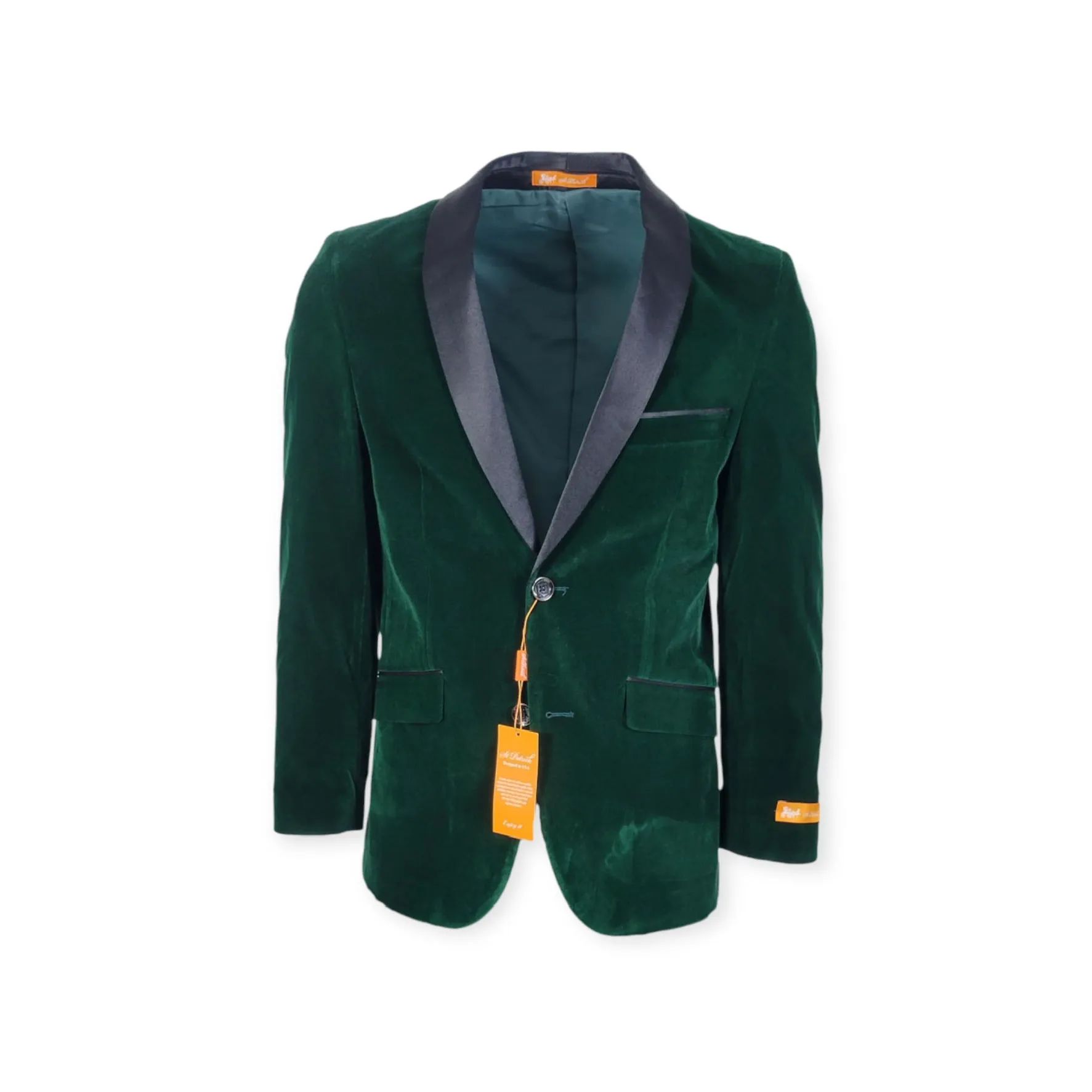 ST PATRICK: Solid Velvet Sports Coat SPV