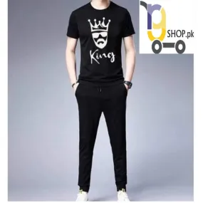 stylish painted design Summer Tracksuit for men