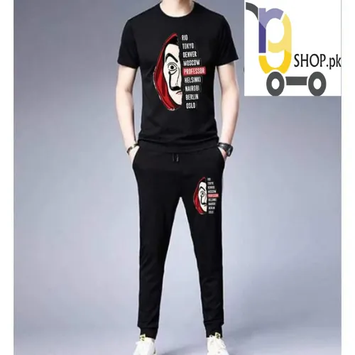 stylish painted design Summer Tracksuit for men