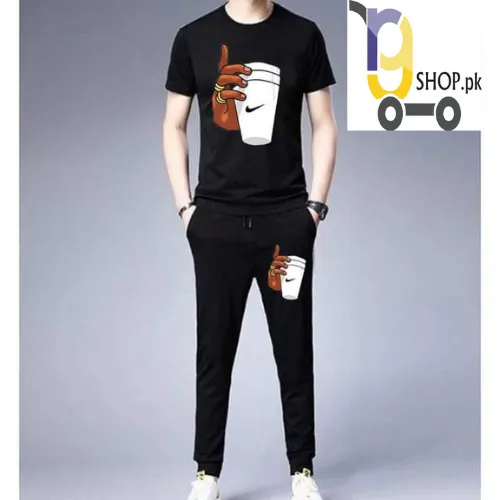 stylish painted design Summer Tracksuit for men