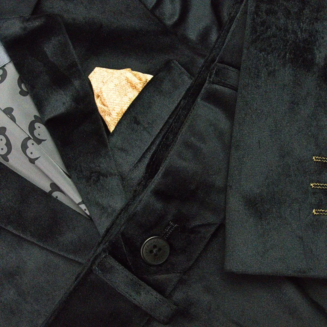 Suit Blazer | Black Velvet