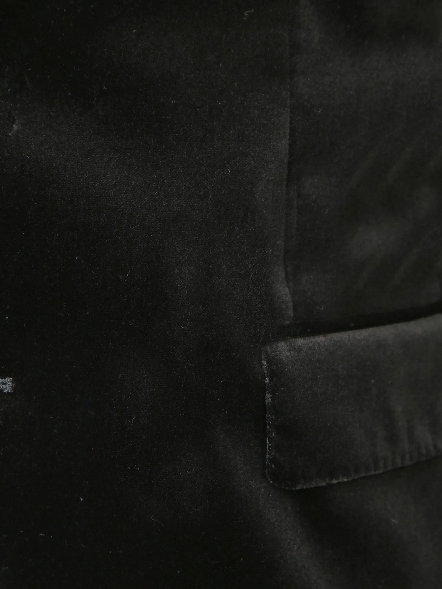 Vesuvio Velvet Jacket in Black