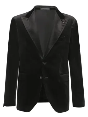 Vesuvio Velvet Jacket in Black