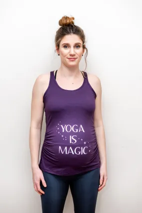 Yoga is magic Maternity Sports Tank top